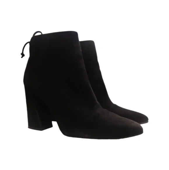 STUART WEITZMAN | Black Suede Ankle Boots / Booties in Size US 7 - Picture 3 of 8
